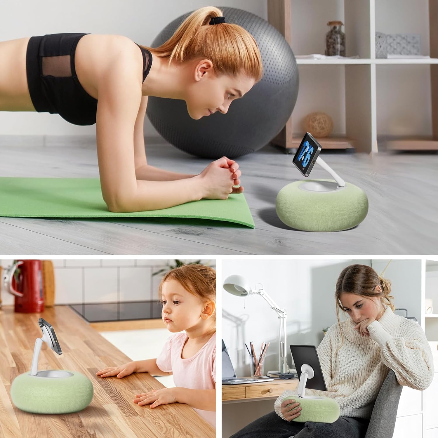 Tablet Accessories For Reading - 2025 Magnetic Pillow Stand For Kindle