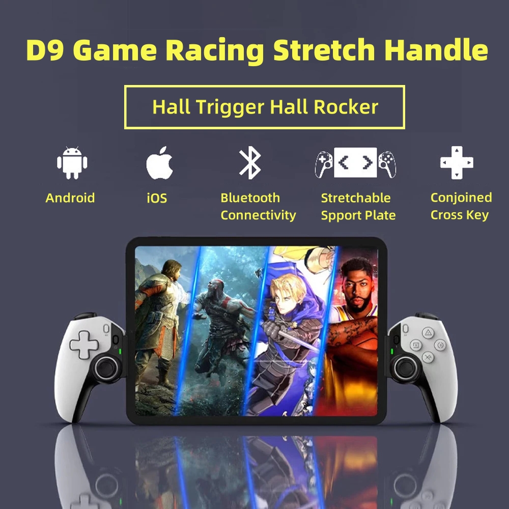 Tablet Gaming Accessories - D9 Tablet Controller Wireless Handle For