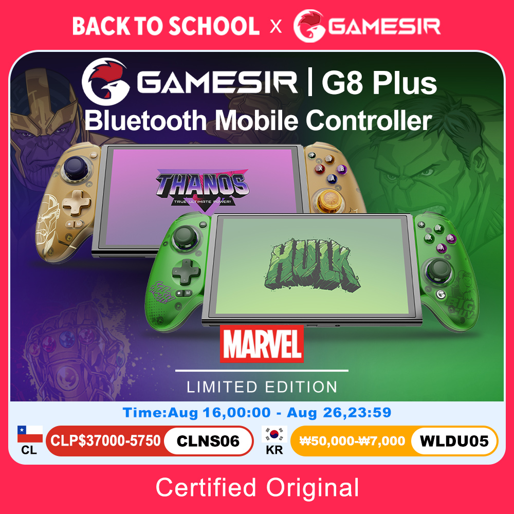 Tablet Gaming Accessories - GameSir G8 Plus Hulk Edition Thanos