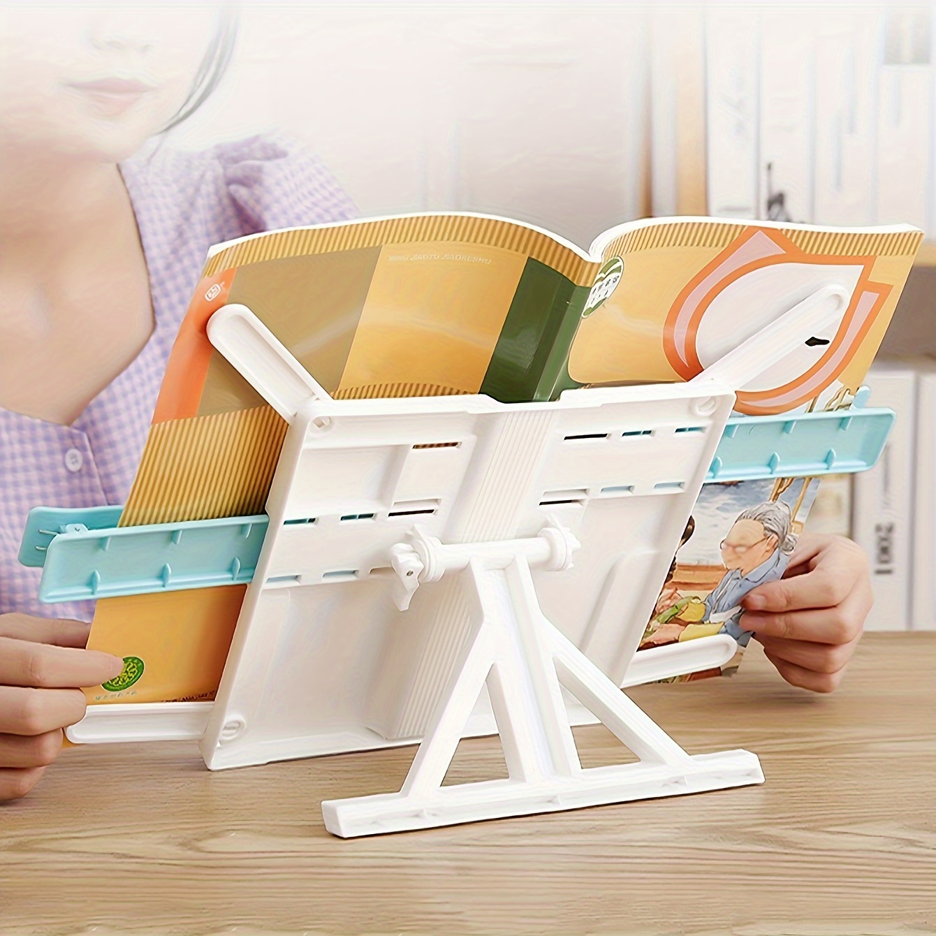 Tablet Accessories For Reading - 1pc Adjustable Portable Adjustable Reading Book