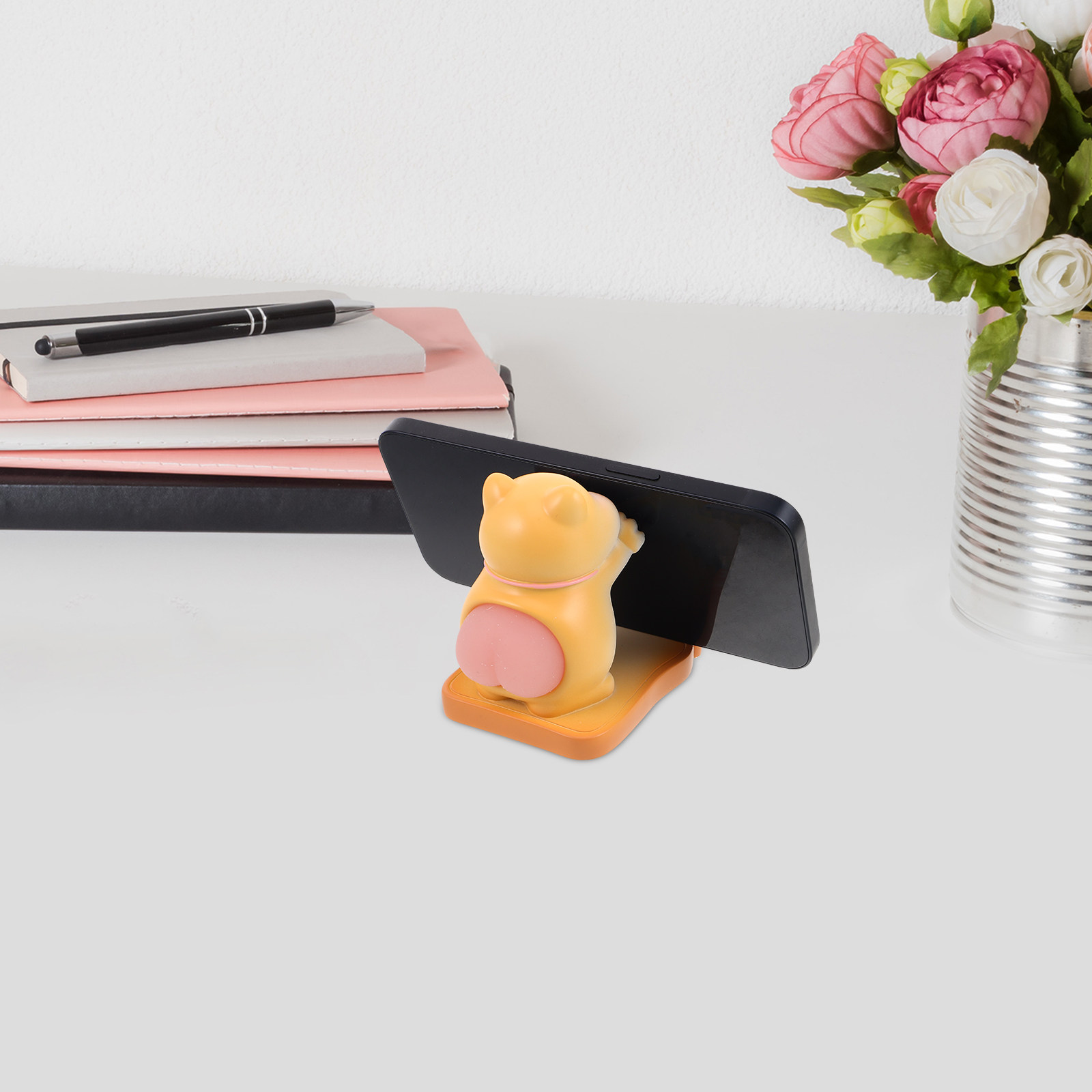 Tablet Holder Accessories - Resin Cat Phone Holder Desk Cute