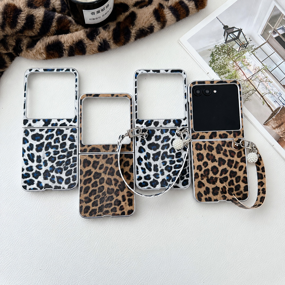 Leopard Print Folding Flip Pho - đánh giá và giá Tablet Accessories For Girls
