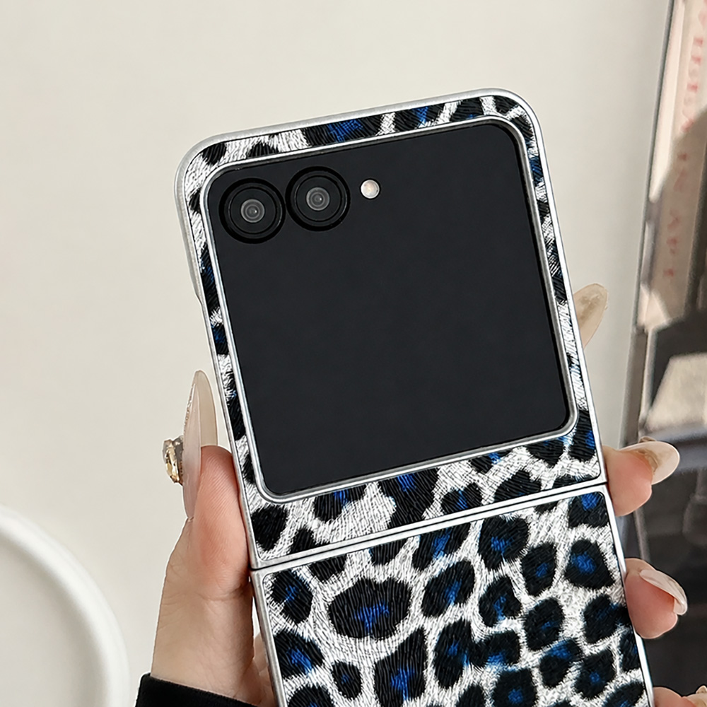 Leopard Print Folding Flip Pho - đánh giá và giá Tablet Accessories For Girls