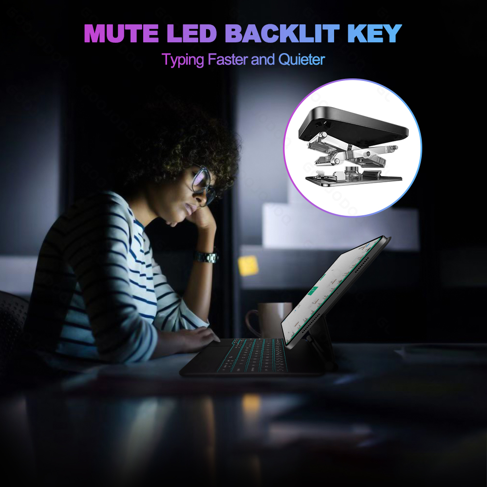 GOOJODOQ Magic Keyboard for iP - đánh giá và giá Tablet Accessories Choice Store