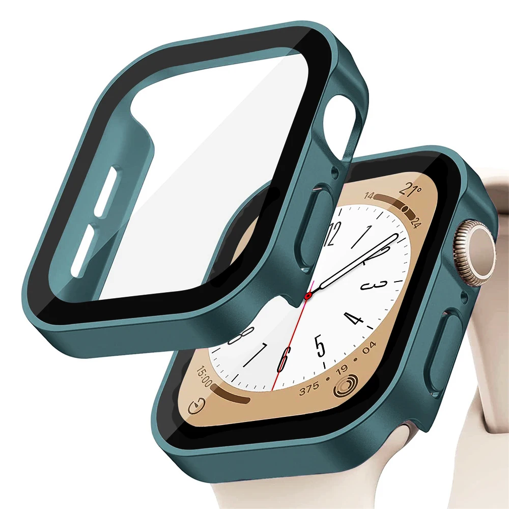 Glass+cover For Apple Watch ca - đánh giá và giá Tablet Accessories For Girls