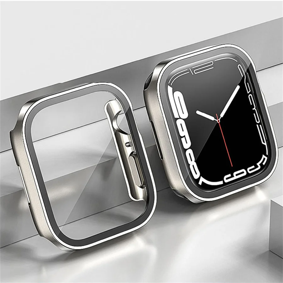 Glass+cover For Apple Watch ca - đánh giá và giá Tablet Accessories For Girls