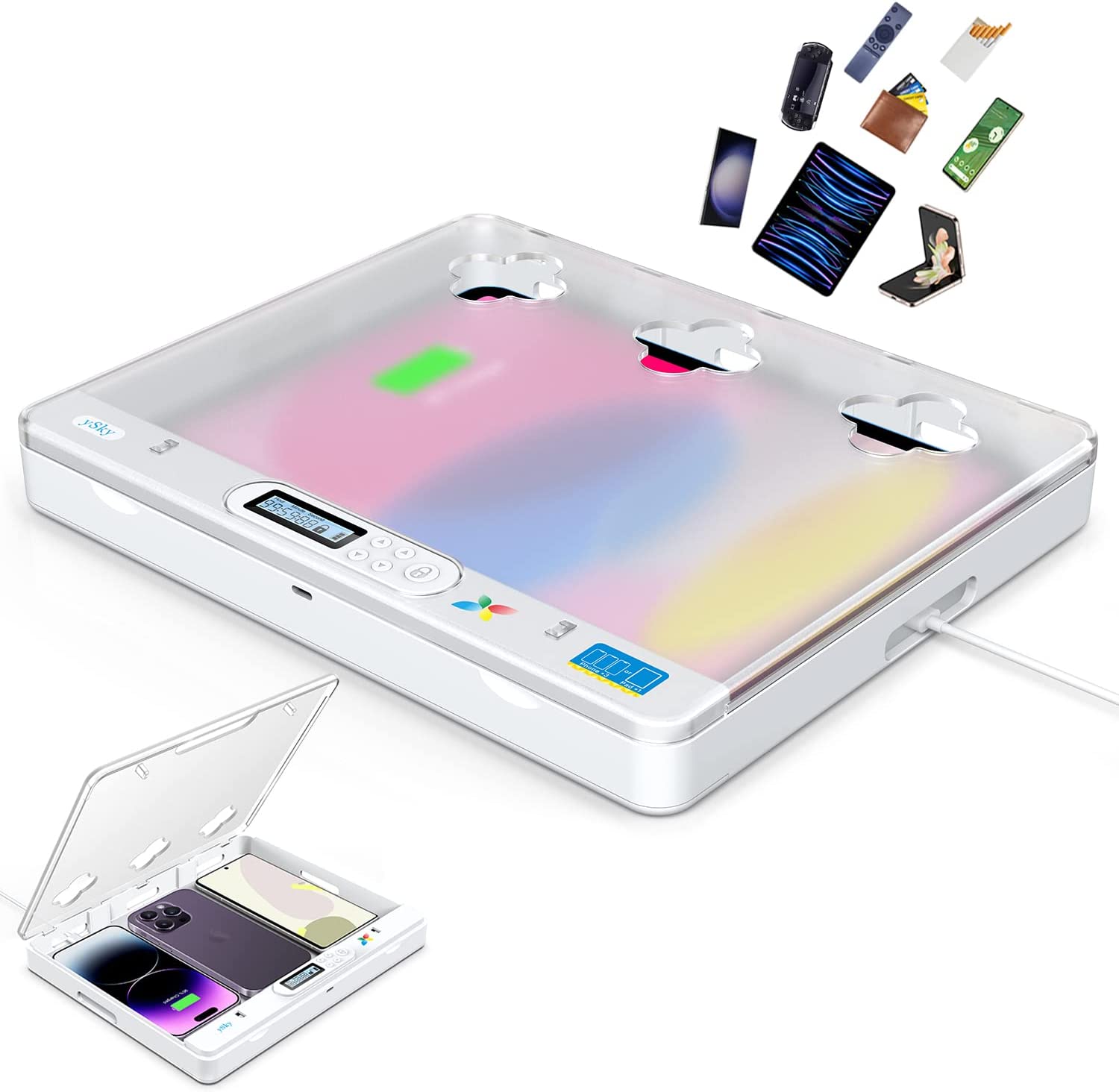 Timer Lock Box for iPad IPhone - đánh giá và giá Toddler Tablet Accessories