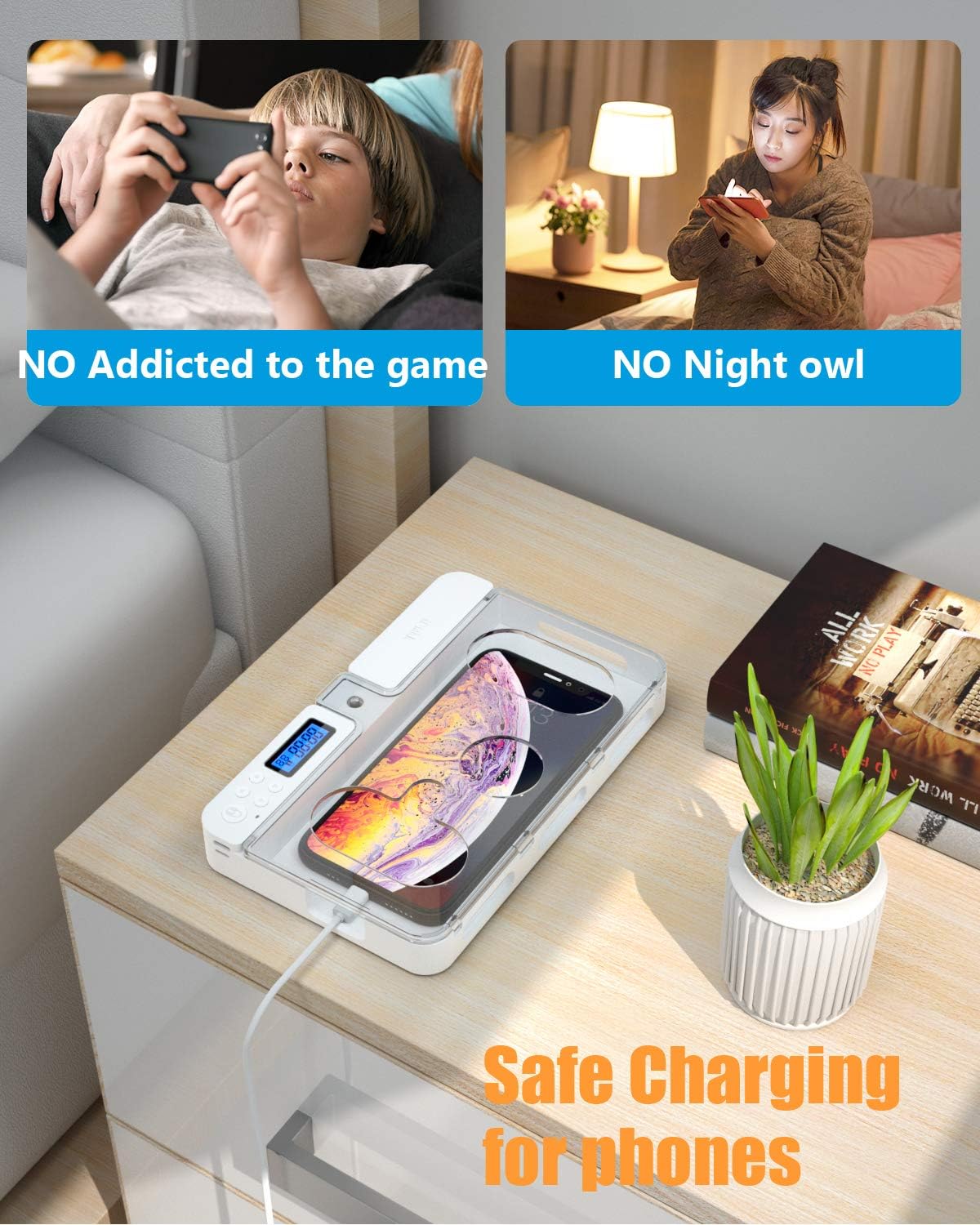 Timer Lock Box for iPad IPhone - đánh giá và giá Toddler Tablet Accessories