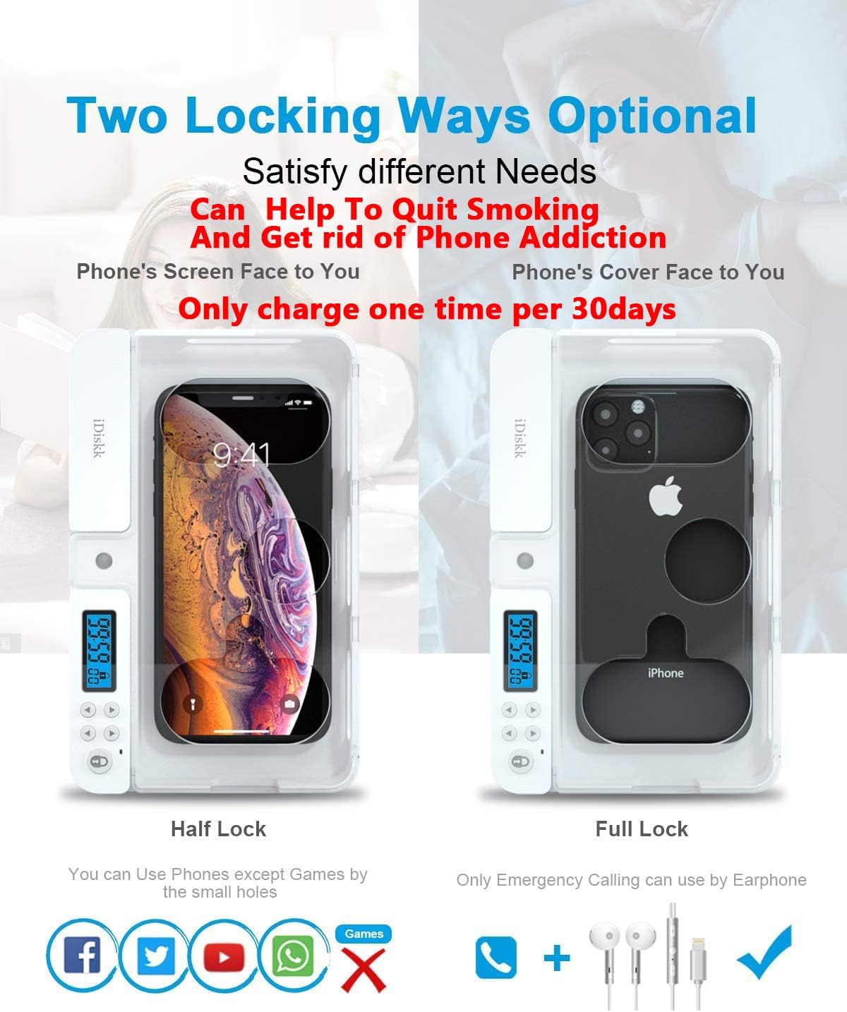 Timer Lock Box for iPad IPhone - đánh giá và giá Toddler Tablet Accessories