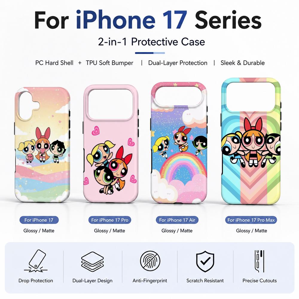 Anime P-Powerpuff Girls Phone  - đánh giá và giá Tablet Accessories For Girls