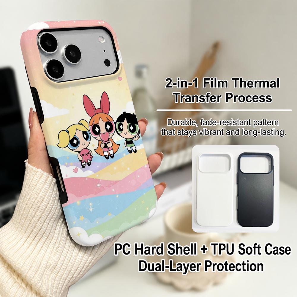 Anime P-Powerpuff Girls Phone  - đánh giá và giá Tablet Accessories For Girls