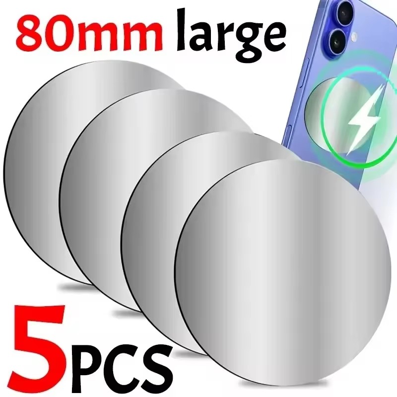 1-5PCS 8CM Magnetic Metal Plat - đánh giá và giá Tablet Holder Accessories