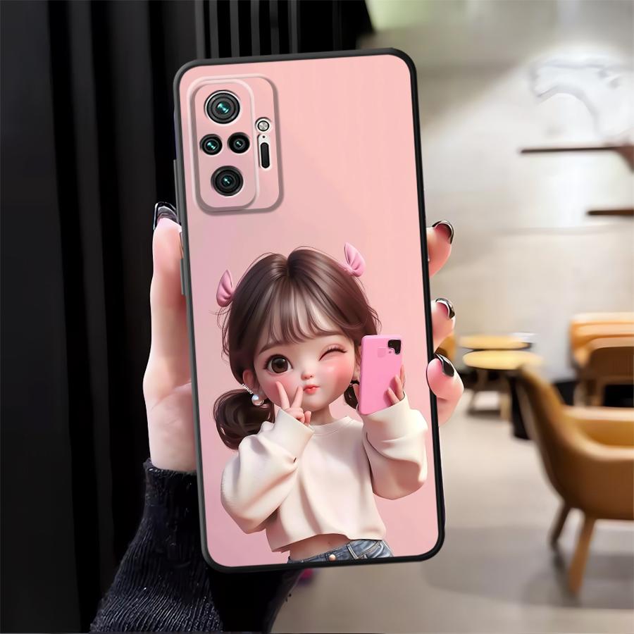 Cartoon Girl Pattern Funda Pho - đánh giá và giá Tablet Accessories For Girls