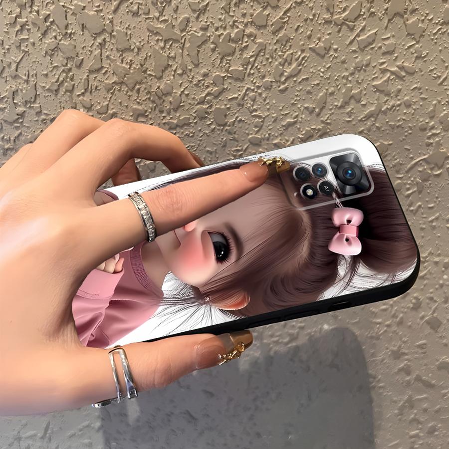 Cartoon Girl Pattern Funda Pho - đánh giá và giá Tablet Accessories For Girls