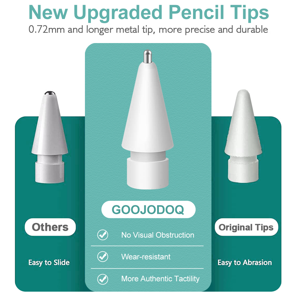 애플펜슬 펜촉 for Apple Pencil Nib T - đánh giá và giá Tablet Accessories Choice Store