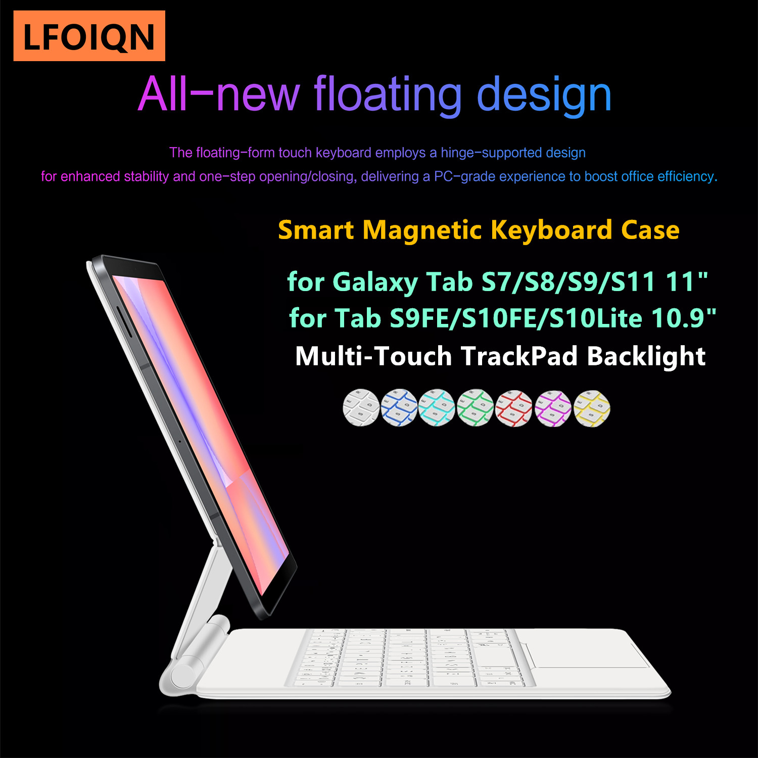 LFOIQN Magic Keyboard for Sams - đánh giá và giá Tablet Accessories Samsung