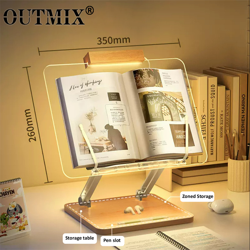 Wooden Reading Stand with Ligh - đánh giá và giá Laptop Tablet Accessories