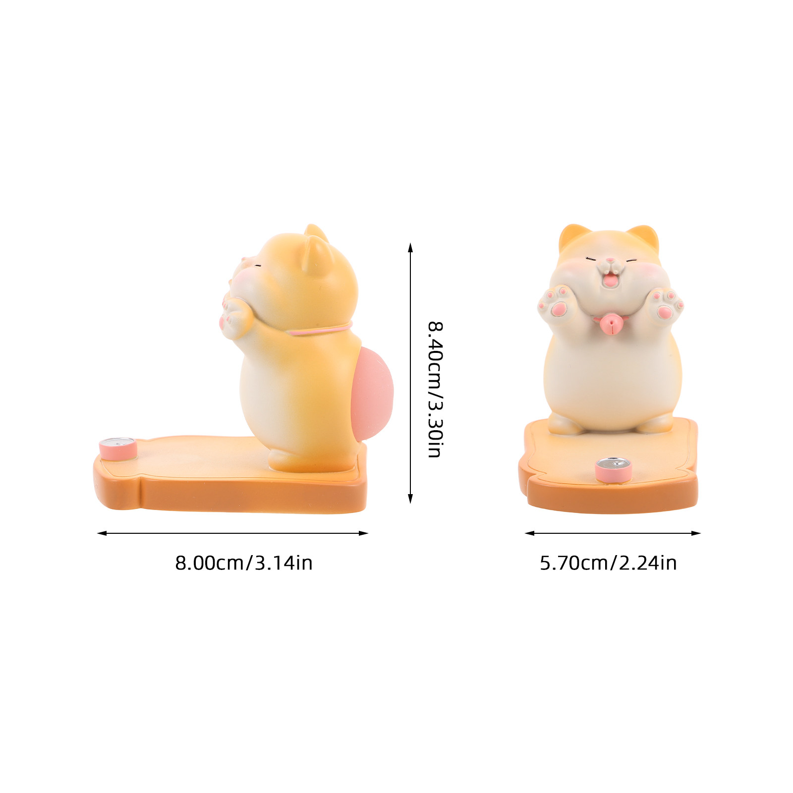 Resin Cat Phone Holder Desk Cu - đánh giá và giá Tablet Holder Accessories