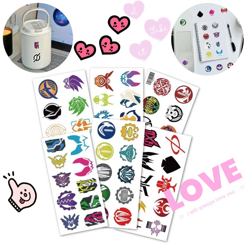 60 Sheets Kamen Rider Logo Sti - đánh giá và giá Laptop Tablet Accessories