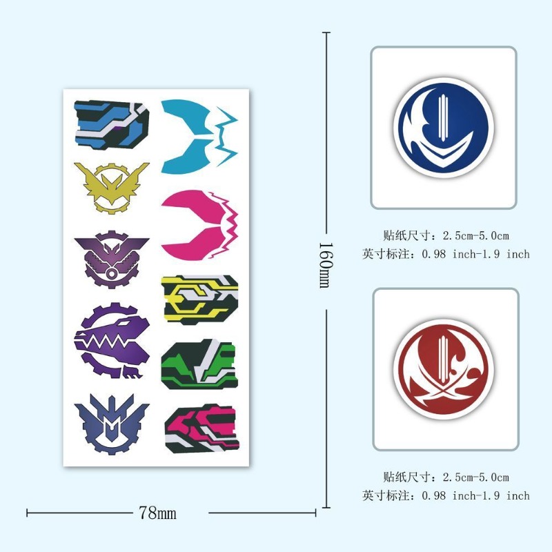 60 Sheets Kamen Rider Logo Sti - đánh giá và giá Laptop Tablet Accessories